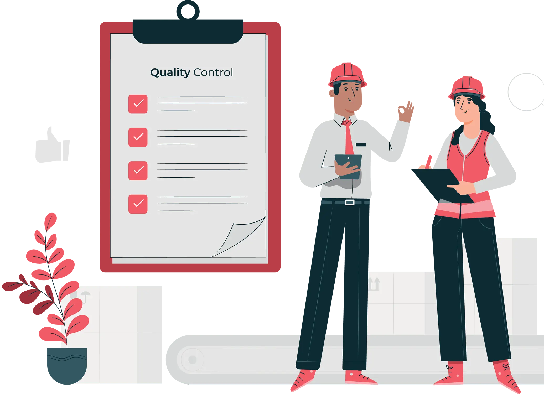 Professional construction team working on a building project