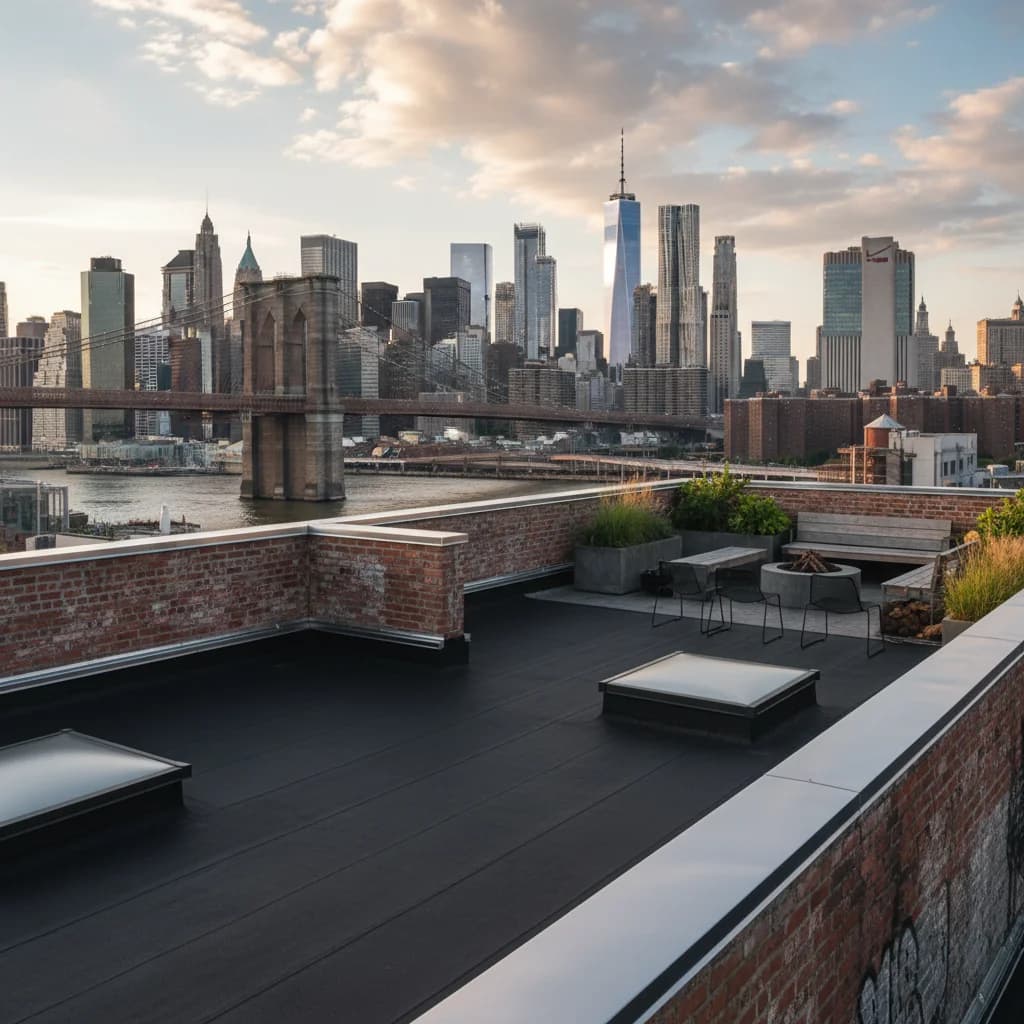 Professional roofing services in Brooklyn NY by Genc Construction