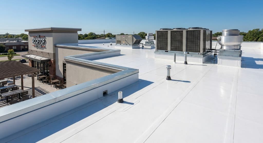 Restaurant roof installation in Great Kills Staten Island
